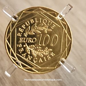 FRANCE -100 EURO OR "LE COQ" 2015