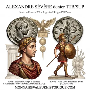 ALEXANDRE SEVERE denier TTB/SUP
