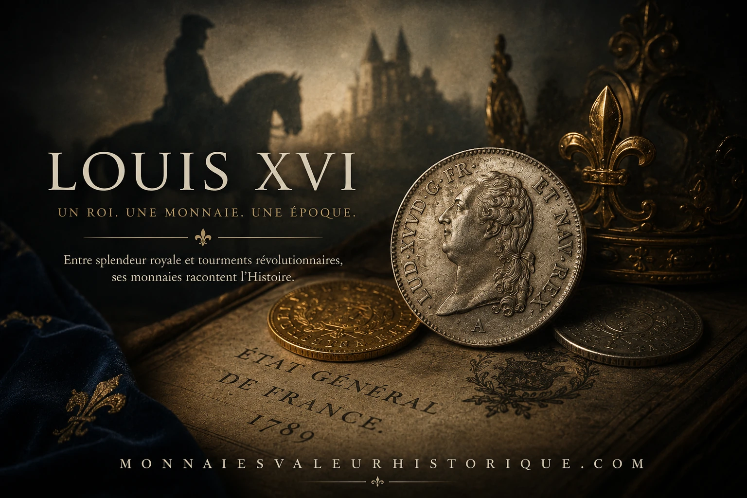 Entre splendeur royale et tourments révolutionnaires, ses monnaies racontent l'Histoire