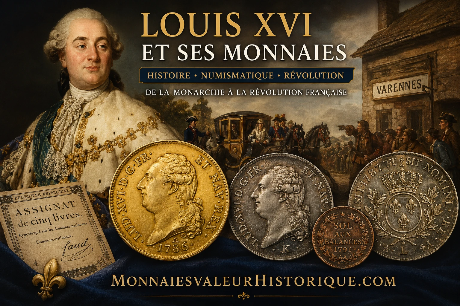 Louis XVI et ses monnaies