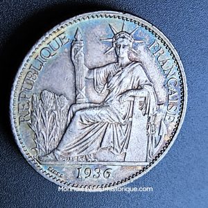Indochine française 50 centièmes 1936 Paris