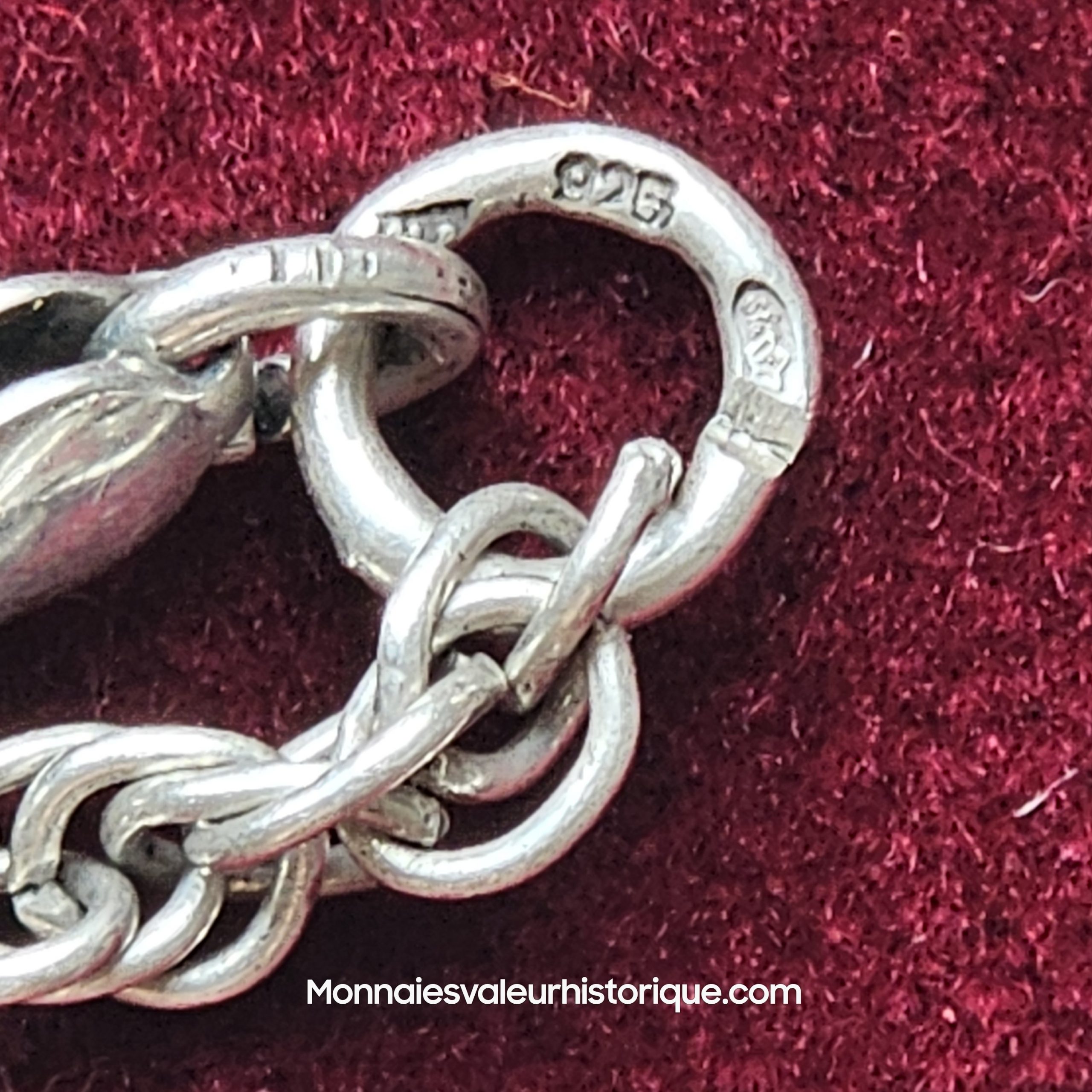 Collier Plastron Vintage en Ambre Baltique Naturel & Argent 925 – Années 1970 – Cabochon Ovale – Image 5