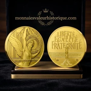 250 Euro Le Génie de la Liberté 2026 Or BU Monnaie de Paris Or 999‰