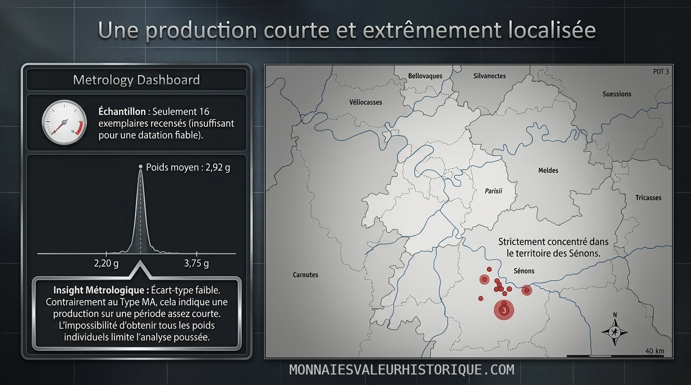 Répartition Potin n° 3