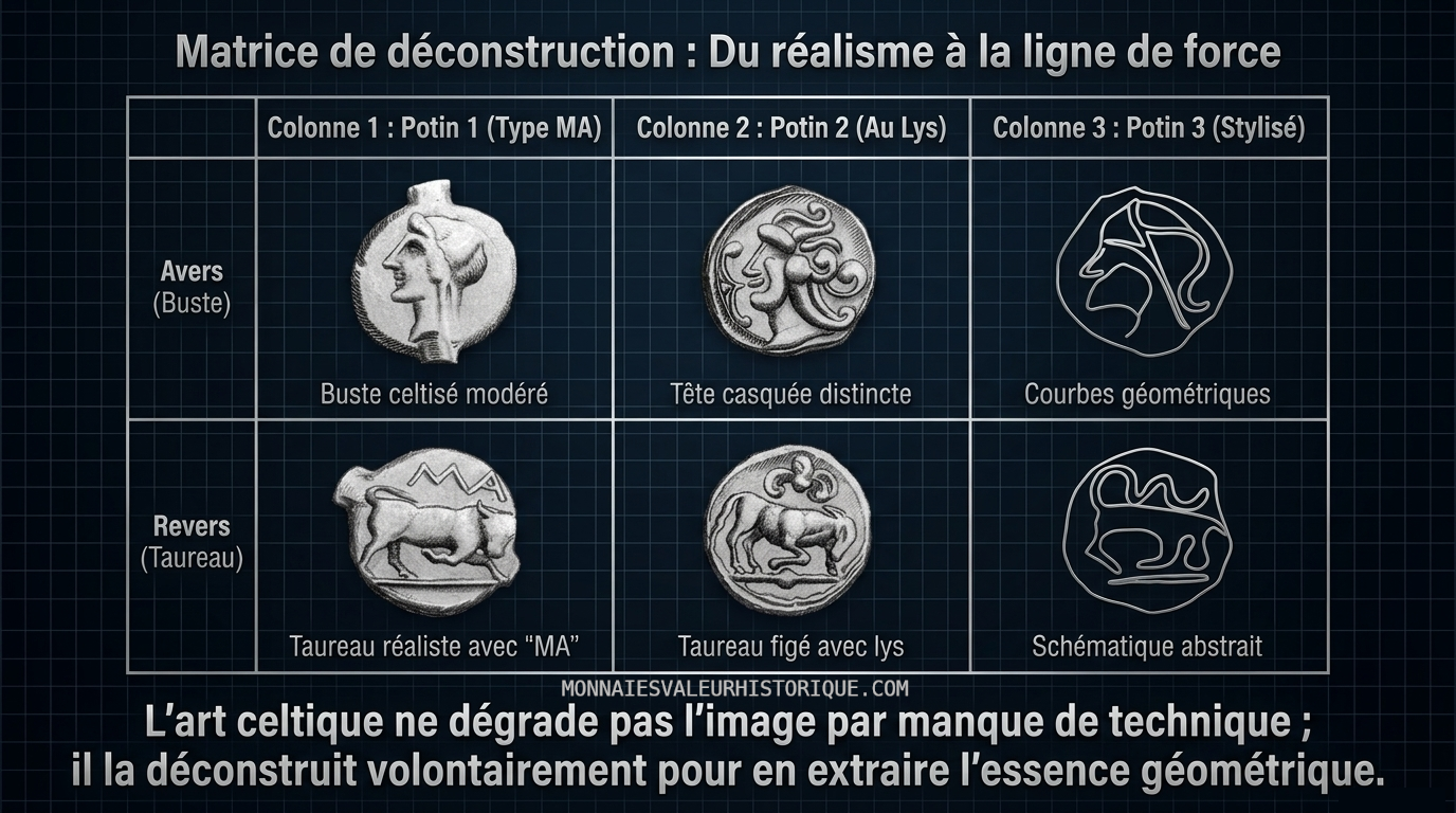 Synthèse des trois types