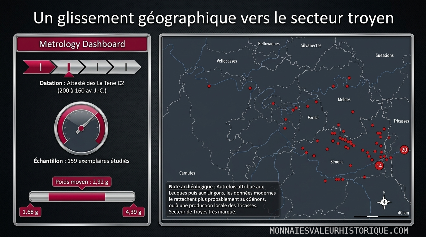 Répartition Potin au lys