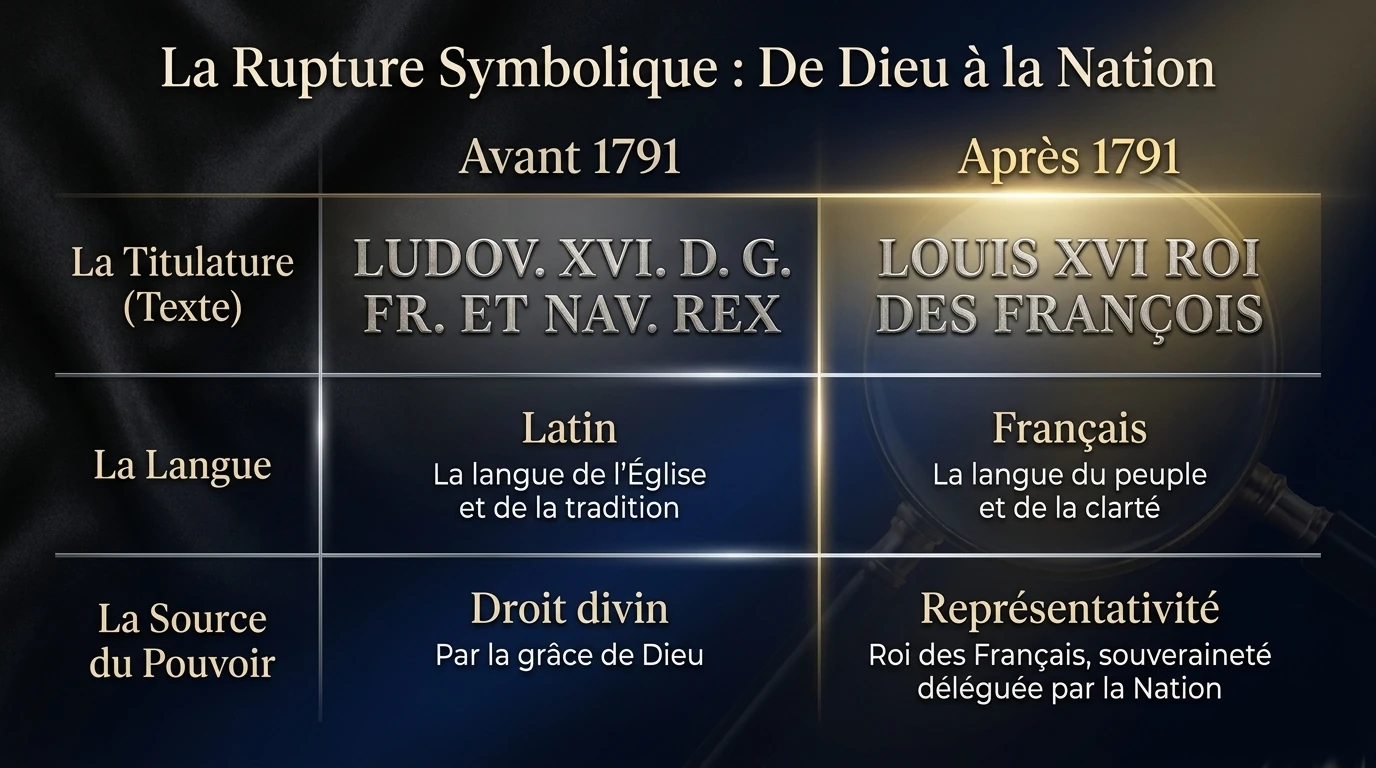 La rupture symbolique : de Dieu à la Nation