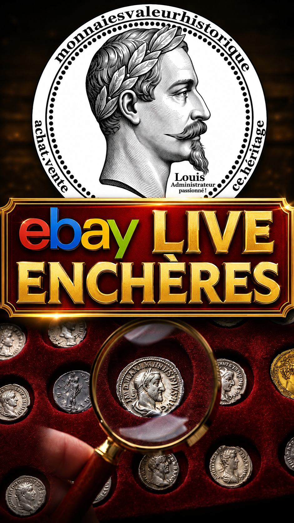 Événement eBay Live Enchères : Monnaies d'Exception