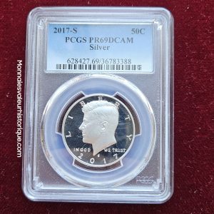 🇺🇸 50c Kennedy Half Dollar 2017-S – PCGS PR69DCAM