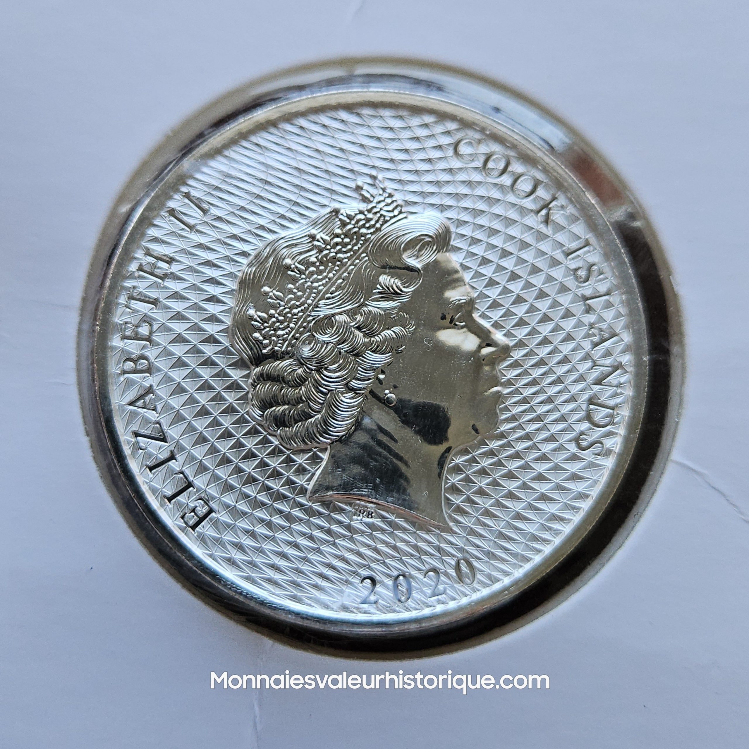 🇨🇰 2 oz Silver Cook Islands 2020 – HMS Bounty – 2 Dollars – Image 2