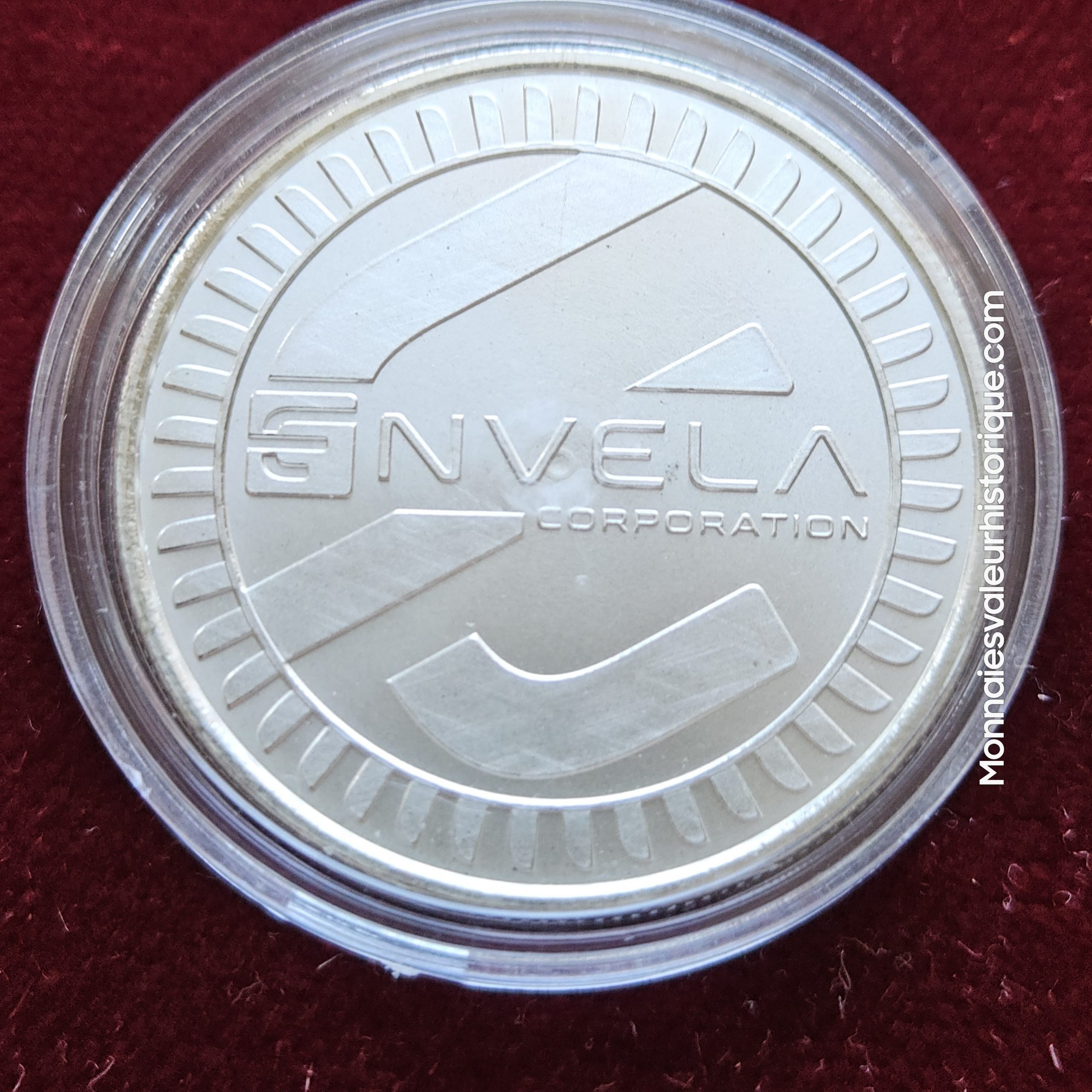 1 oz Silver Round 2020 (Avril) – Envela Corporation – COVID-19 Pandemic – Image 2
