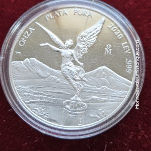 🇲🇽 1 oz Silver Libertad 2020 – Finition Proof (Belle Épreuve)