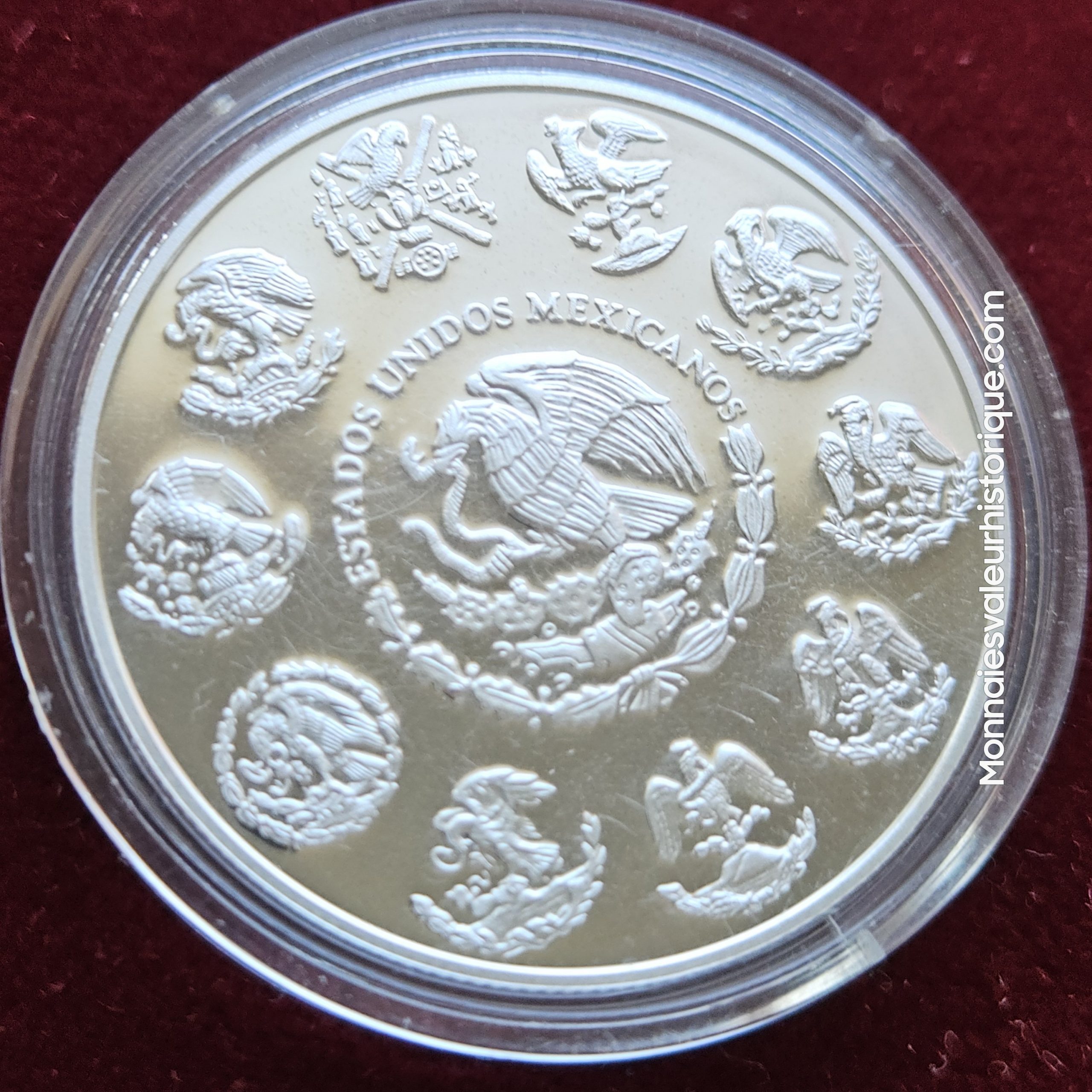 🇲🇽 1 oz Silver Libertad 2020 – Finition Proof (Belle Épreuve) – Image 2