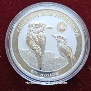 🇦🇺 1 oz Silver Kookaburra 2017 – Panda Privy – Beijing Coin Expo