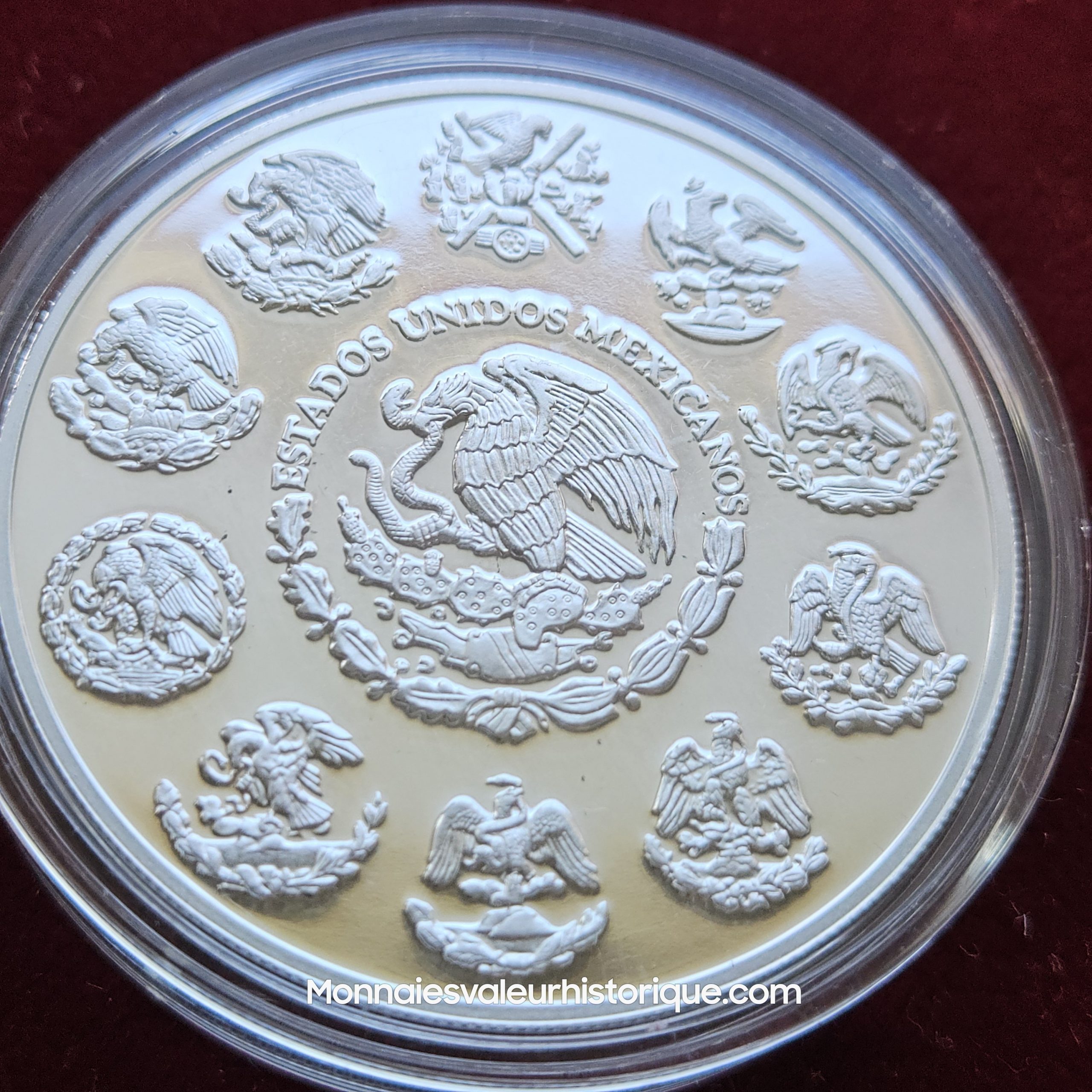 🇲🇽 2 oz Silver Libertad 2019 – Finition Proof (Belle Épreuve) – Image 2