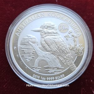 🇦🇺 1 oz Silver Kookaburra 2019 – Panda Privy – Beijing Coin Expo