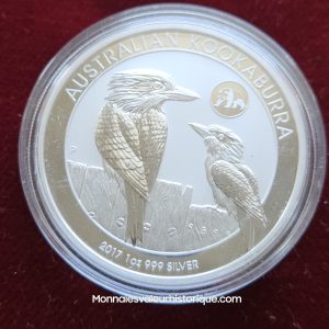 🇦🇺 1 oz Silver Kookaburra 2017 – Panda Privy – Beijing Coin Expo
