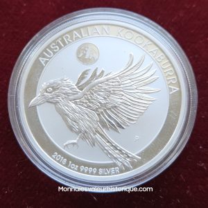 🇦🇺 2018 Australian Kookaburra 1 oz Silver – Panda Privy – RARE – Tirage 8 000
