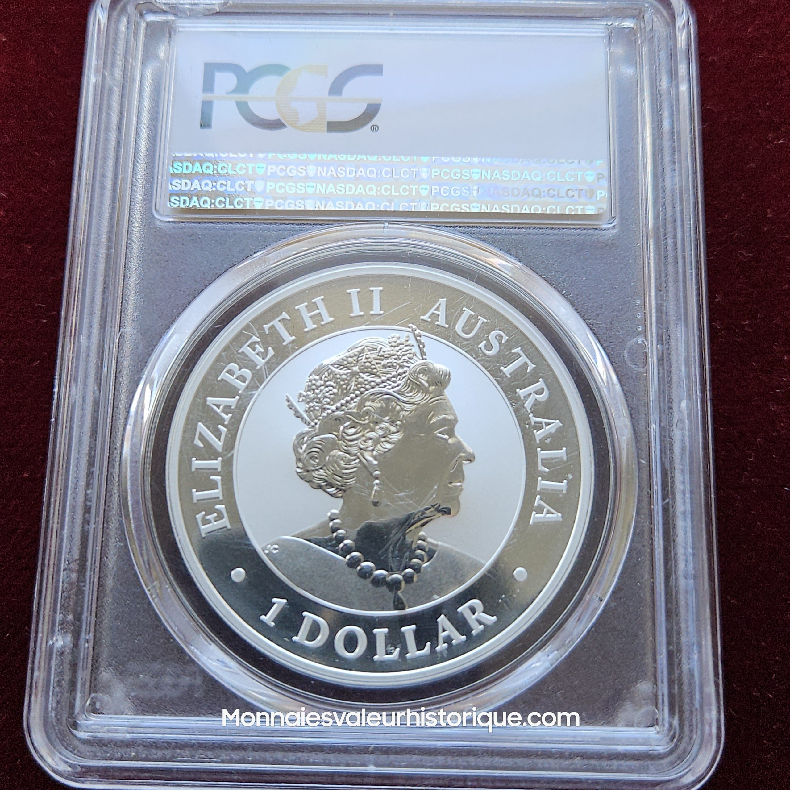 🇦🇺 1 oz Silver Kookaburra 2019-P – PCGS MS69 – 1 AUD – Image 2