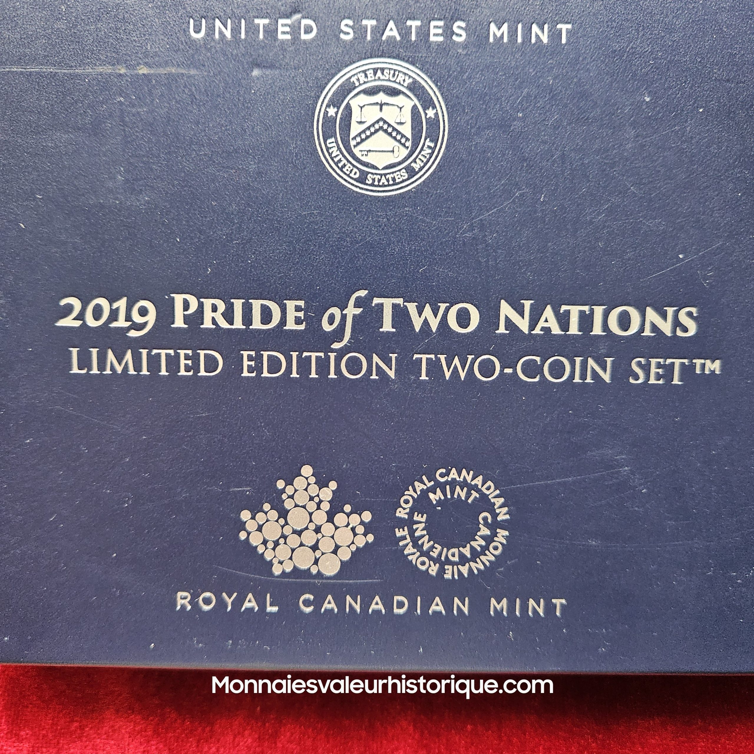 🇨🇦🇺🇸 Coffret Pride of Two Nations 2019 – Royal Canadian Mint & US Mint – Image 11