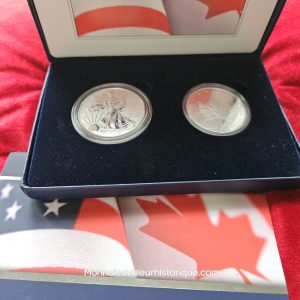 🇨🇦🇺🇸 Coffret Pride of Two Nations 2019 – Royal Canadian Mint & US Mint