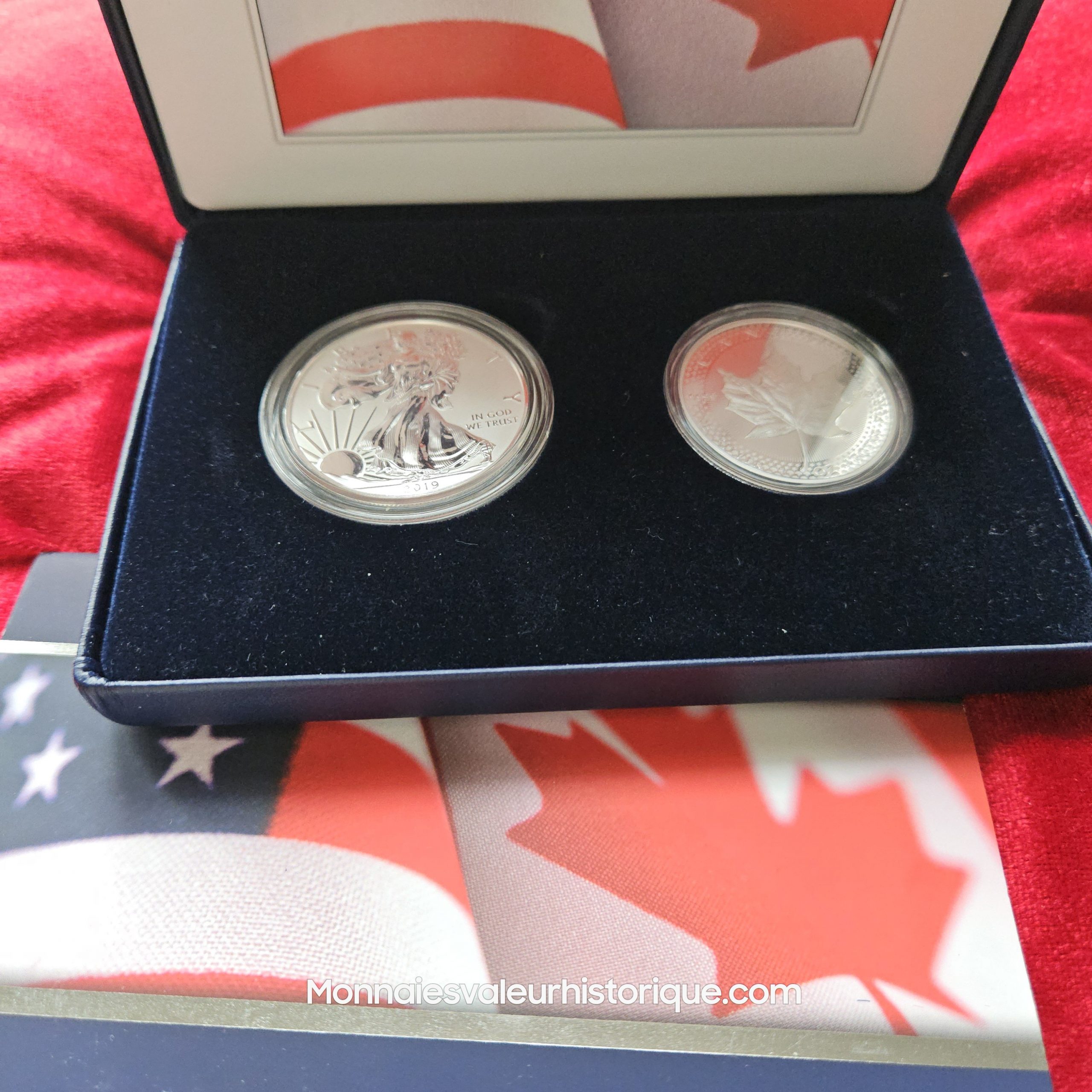 🇨🇦🇺🇸 Coffret Pride of Two Nations 2019 – Royal Canadian Mint & US Mint