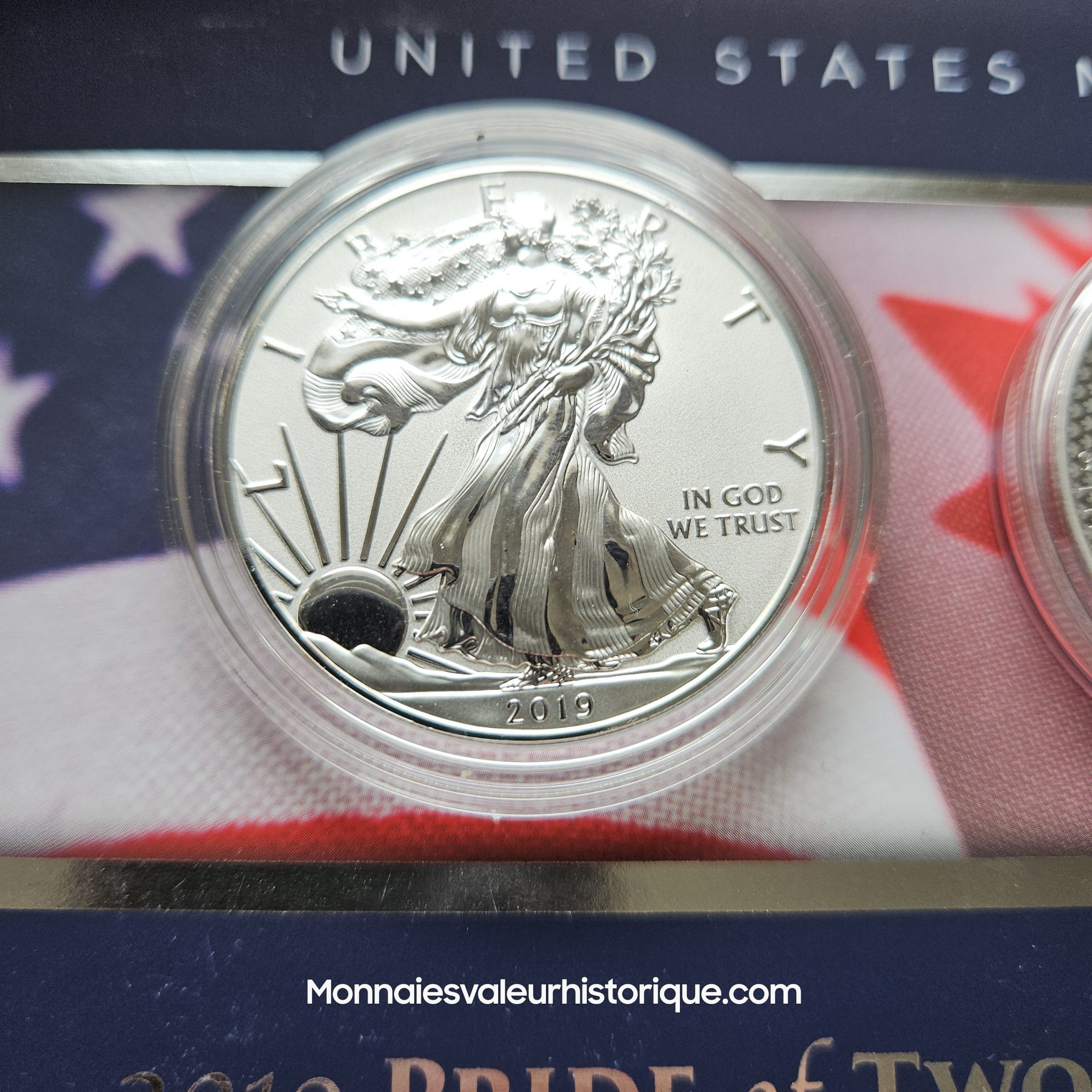🇨🇦🇺🇸 Coffret Pride of Two Nations 2019 – Royal Canadian Mint & US Mint – Image 4