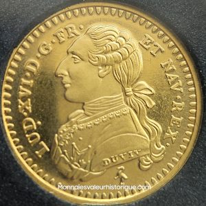 L'OR DE LA FRANCE Médaille moderne Louis d’or aux écus ovales