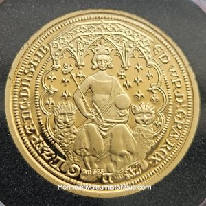 Médaille moderne Double léopard d’Edouard III
