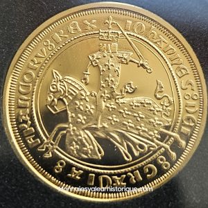 L'OR DE LA FRANCE Médaille moderne Franc à cheval de Jean II le Bon